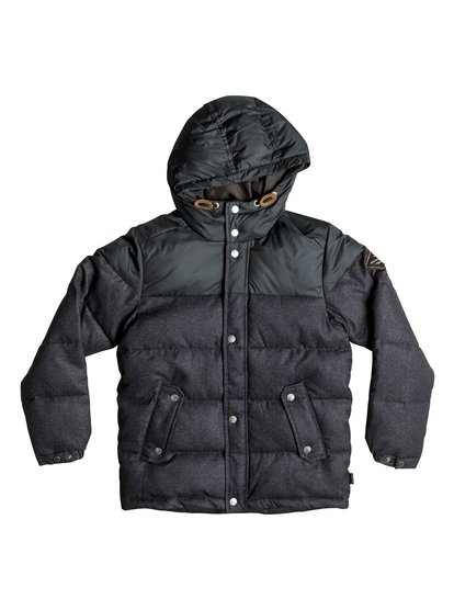 quiksilver, Пуховик Woolmore, DARK HEATHER GREY (krph) Woolmore - Puffer Jacket EQBJK03071