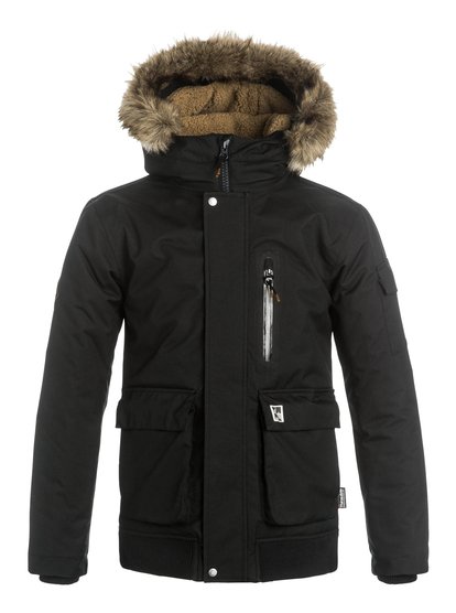 quiksilver, Куртка Arris, BLACK (kvj0) Arris - Technical Coat EQBJK03081