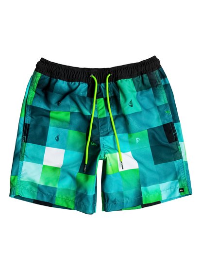 quiksilver, Купальные шорты Check Mark 15", VIRIDIAN GREEN (bnf6) Check Mark 15" - Swim Shorts EQBJV03096
