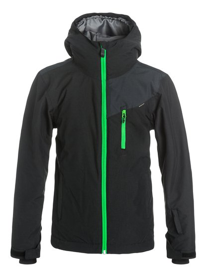 quiksilver, Сноубордическая куртка Mission Plus, BLACK (kvj0) Mission Plus - Snow Jacket EQBTJ03034