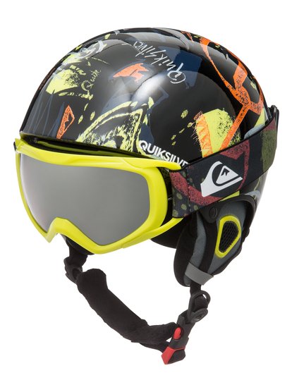Quiksilver Сноубордический шлем с маской The Game Pack - Черный