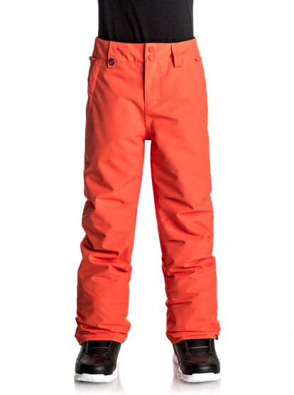 quiksilver, Estate - Snow Pants, MANDARIN RED (nms0) Estate - Snow Pants EQBTP03013