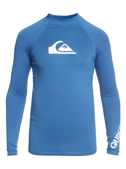 quiksilver, Гидрофутболка с длинным рукавом All Time UPF 50, ELECTRIC BLUE (bpb0) All Time - Long Sleeve UPF 50 Rash Vest EQBWR03047