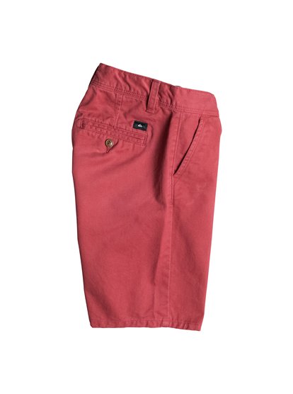 Boys Everyday Chino Shorts Boys Everyday Chino ShortsШорты для мальчиков Everyday Chino от Quiksilver.ХАРАКТЕРИСТИКИ: длина – 43,2 см (17), фасон «чино», стандартный крой, стопроцентная хлопчатобумажная саржа.СОСТАВ: 100% хлопок.<br>