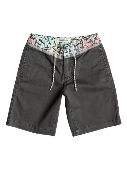 quiksilver, Детские шорты Street Trunk Yoke Cracked, TARMAC (kta0) Street Trunk Yoke Cracked - Shorts EQBWS03082