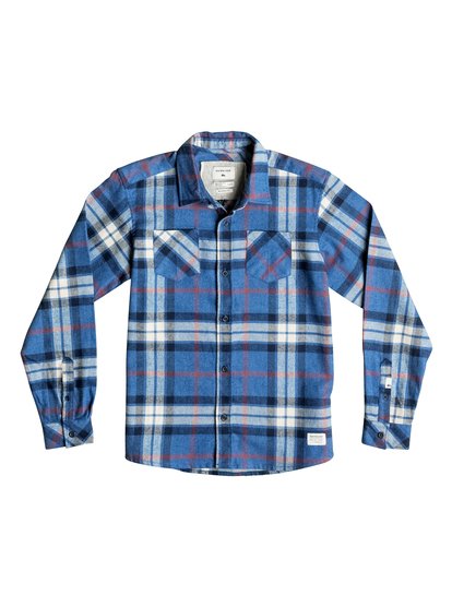 quiksilver, Рубашка с длинным рукавом Fitzthrower Flannel, FITZTHROWER STAR SAPHIRE (bnj1) Fitzthrower Flannel - Long Sleeve Shirt EQBWT03110