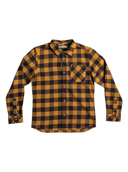 quiksilver, Рубашка с длинным рукавом Motherfly Flannel, GOLDEN OAK MOTHERFLY (nmv1) Motherfly Flannel - Long Sleeve Shirt EQBWT03184