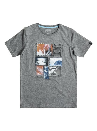 quiksilver, Футболка Heather Paradise Forg, MEDIUM GREY HEATHER (kpwh) Heather Paradise Forg - T-Shirt EQBZT03461