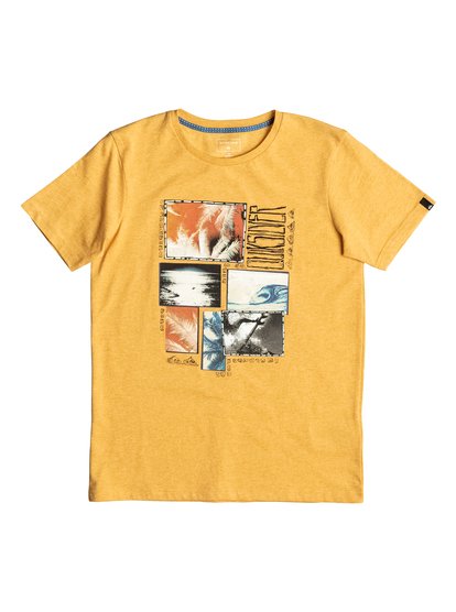 quiksilver, Футболка Heather Paradise Forg, GOLDEN GLOW (yks0) Heather Paradise Forg - T-Shirt EQBZT03461