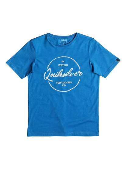quiksilver, Футболка Classic Silvered, VALLARTA BLUE (byh0) Classic Silvered - T-Shirt EQBZT03473