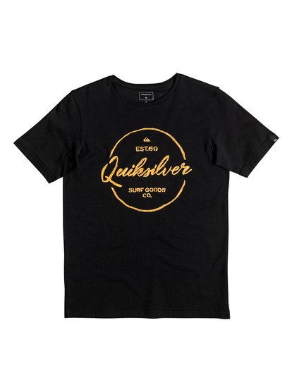 quiksilver, Футболка Classic Silvered, BLACK (kvj0) Classic Silvered - T-Shirt EQBZT03473