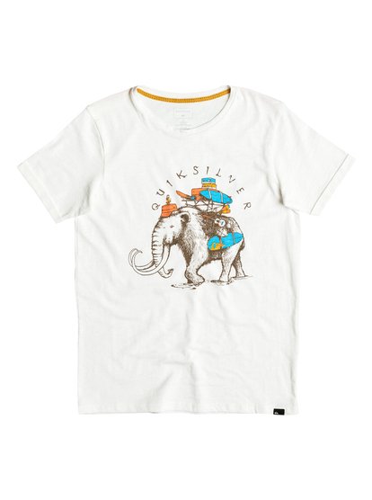 quiksilver, Футболка Slub Momoth, SNOW WHITE (wbk0) Slub Momoth - T-Shirt EQBZT03496