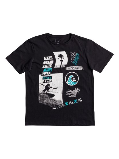 quiksilver, Футболка Classic Venice Bliss, BLACK (kvj0) Classic Venice Bliss - T-Shirt EQBZT03561