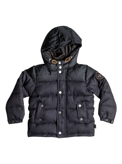 quiksilver, Пуховик Woolmore, DARK HEATHER GREY (krph) Woolmore - Puffer Jacket EQKJK03042