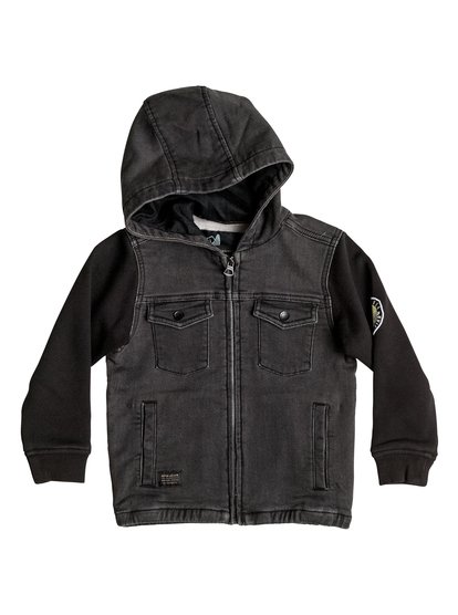 quiksilver, Джинсовая куртка Selfeet, TARMAC (kta0) Selfeet - Denim Jersey Jacket EQKJK03069