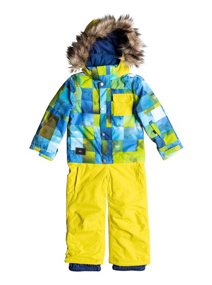 quiksilver, Сноубордический комбинезон Rookie, BLUE SULPHUR ICEY CHECK (ggp9) Rookie - Snow Suit EQKTS03002