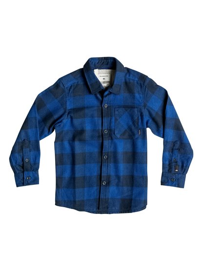 quiksilver, Рубашка с длинным рукавом Motherfly Flannel, MOTHERFLY NAVY BLAZER (byj1) Motherfly Flannel - Long Sleeve Shirt EQKWT03071