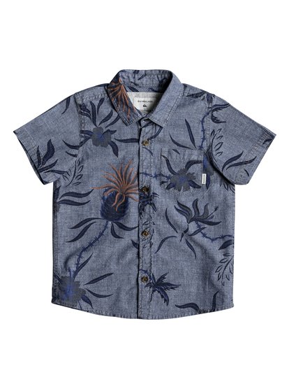 quiksilver, Рубашка с коротким рукавом Shakka Mate, BLUE USED SHAKKA MATE (byl6) SHAKKA MATE BOY EQKWT03128