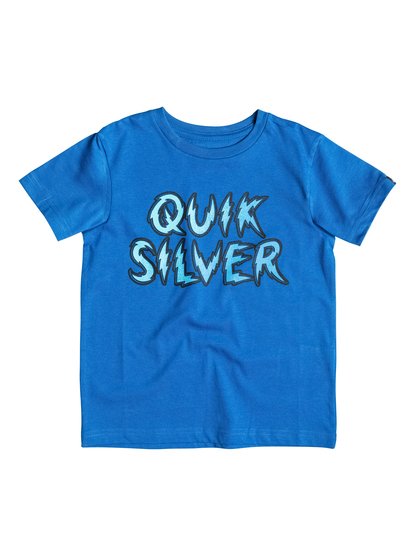 quiksilver, Детская футболка Classic High Voltage, TURKISH SEA (bqs0) Classic High Voltage - T-Shirt EQKZT03048