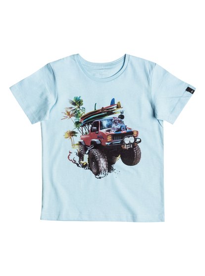 quiksilver, Футболка Classic Monster Garde, ANGEL FALLS (bfg0) Classic Monster Garde - T-Shirt EQKZT03082