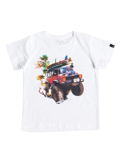 quiksilver, Футболка Classic Monster Garde, WHITE (wbb0) Classic Monster Garde - T-Shirt EQKZT03082