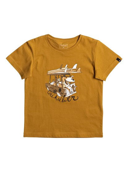 quiksilver, Футболка Classic Doggy, GOLDEN OAK (nmv0) Classic Doggy - T-Shirt EQKZT03122