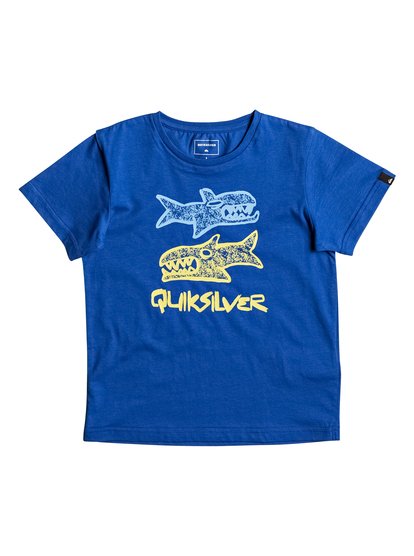 quiksilver, Футболка Classic Double Fish, TURKISH SEA (bqs0) Classic Double Fish - T-Shirt EQKZT03124