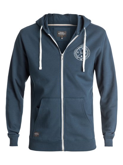quiksilver, Толстовка на молнии Waterman Ring The Bell, MAJOR BLUE (bsm0) Waterman Ring The Bell - Zip-Up Hoodie EQMFT03008