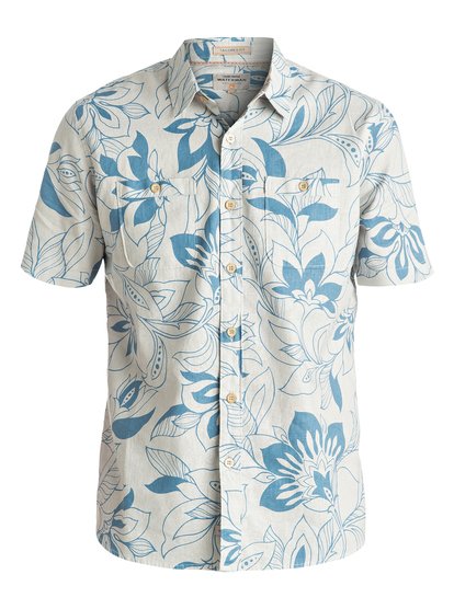 quiksilver, Рубашка с коротким рукавом Abundance, GLACIER (sey0) Waterman Abundance - Short Sleeve Shirt EQMWT03009