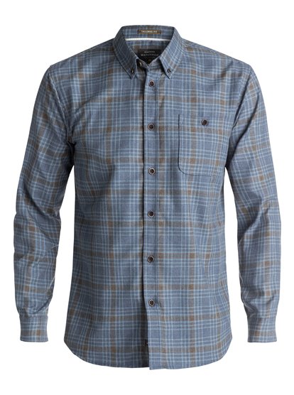 quiksilver, Рубашка с длинным рукавом Waterman Cortez Straight, ESTATE BLUE CORTEZ STRAIGHT (bsw1) Waterman Cortez Straight - Long Sleeve Shirt EQMWT03038