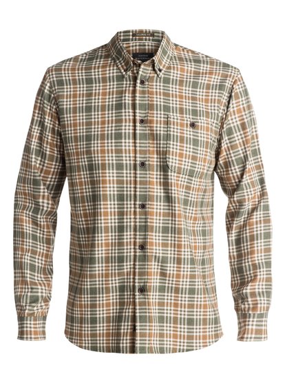 quiksilver, Рубашка с длинным рукавом Waterman Cortez Straight, BEETLE CORTEZ STRAIGHT (gqm1) Waterman Cortez Straight - Long Sleeve Shirt EQMWT03038