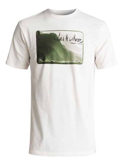 quiksilver, Футболка Napali Coast, OATMEAL HEATHER (wcd0) Waterman Napali Coast - T-Shirt EQMZT03014