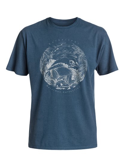 quiksilver, Футболка Tenerif, MAJOR BLUE (bsm0) Waterman Tenerif - T-Shirt EQMZT03018