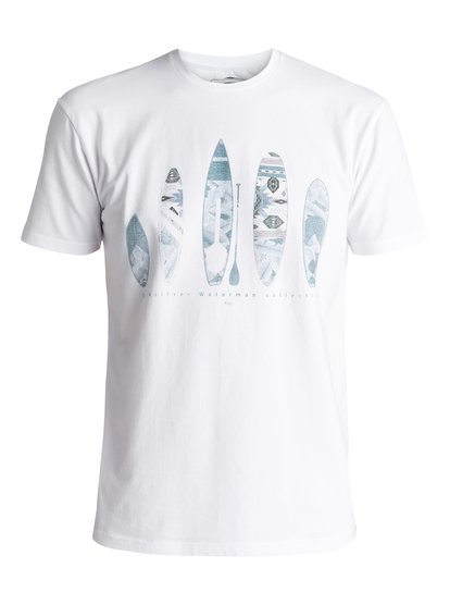 quiksilver, Футболка Waterman Agram, WHITE (wbb0) Waterman Agram - T-Shirt EQMZT03019