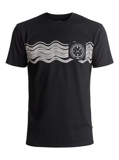 quiksilver, Футболка Waterman Sonic Waves, BLACK (kvj0) Waterman Sonic Waves - T-Shirt EQMZT03021