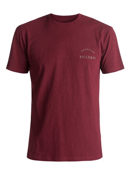 quiksilver, Футболка Waterman Water Defined, CABERNET (rzf0) Waterman Water Defined - T-Shirt EQMZT03024