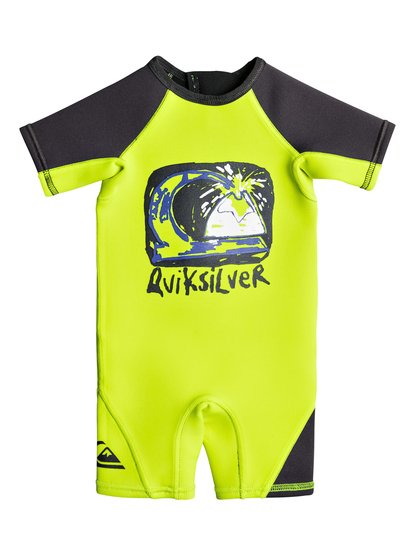 quiksilver, Гидрокостюм с молнией на спине 1.5mm Syncro, SAFETY YELLOW (gna0) 1.5 SYNCRO TODDLER BZ SS SP FL EQTW503001