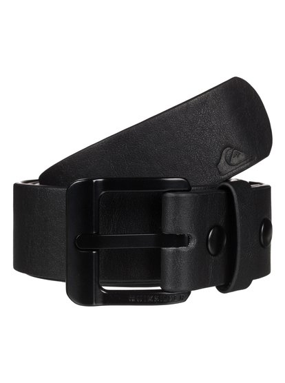 quiksilver, Ремень из кожзаменителя Main Street, BLACK (kvj0) Main Street - Faux-Leather Belt EQYAA03476