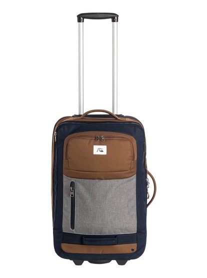 Mens Circuit Modern Original Wheeled Suitcase Mens Circuit Modern Original Wheeled SuitcaseМужской чемодан на колесах Circuit Modern Original от Quiksilver.ХАРАКТЕРИСТИКИ: удобная и легкая колесная база, полиэстер 600D, два основных отделения одно над другим, удобная набивная рукоятка.СОСТАВ: 100% полиэстер.<br>