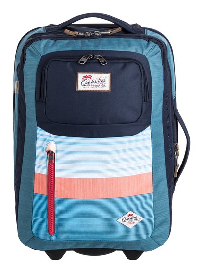 quiksilver, Небольшой чемодан на колесах Horizon, NASTURTICM EVERYDAY STRIPES (mkm3) Horizon - Wheeled Cabin Case EQYBL03075