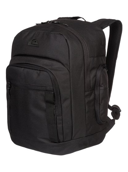 Mens Schoolie Backpack Mens Schoolie BackpackМужской рюкзак Schoolie от Quiksilver.ХАРАКТЕРИСТИКИ: полиэстер 600D, размер – 44,5 x 32 x 22 см, объем – 32 л.СОСТАВ: 100% полиэстер.<br>