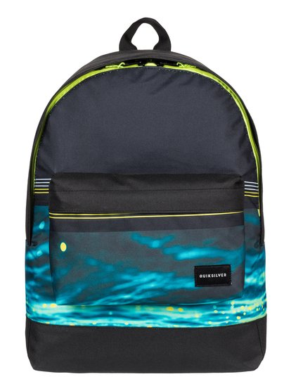 quiksilver, Рюкзак среднего размера Everyday Poster, VIRDIANA GREEN WATER FADE (bfn6) Everyday Poster - Medium Backpack EQYBP03337