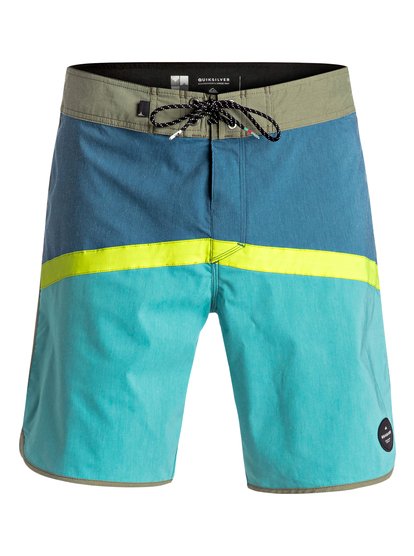 quiksilver, Бордшорты Crypto Scallop 18", MOROCCAN BLUE (bsg6) Crypto Scallop 18" - Board Shorts EQYBS03596