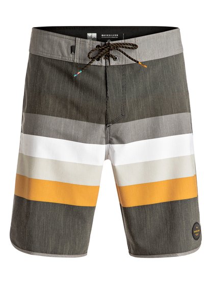 quiksilver, Бордшорты Seasons Scallop 18", BLACK (kvj6) Seasons Scallop 18" - Board Shorts EQYBS03598