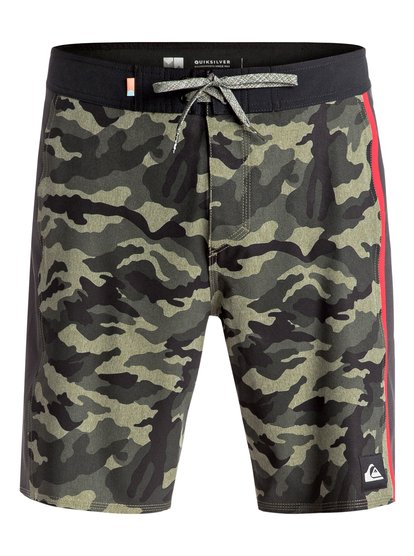 quiksilver, Бордшорты Disrupt Arch 19", FOUR LEAF (gph6) Disrupt Arch 19" - Board Shorts EQYBS03601
