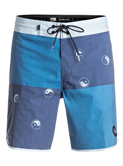 quiksilver, Пляжные шорты Quad Block 18", ESTATE BLUE (bsw6) Quad Block 18" - Beachshorts EQYBS03624