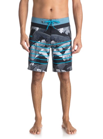 quiksilver, Бордшорты Highline Island Time 19", BLACK (kvj6) HIGHLINE ISLAND TIME 19 EQYBS03897