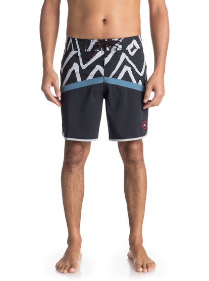 quiksilver, Бордшорты Highline Techtonics 18", REAL TEAL (bpr6) HIGHLINE TECHTONICS 18 EQYBS03900
