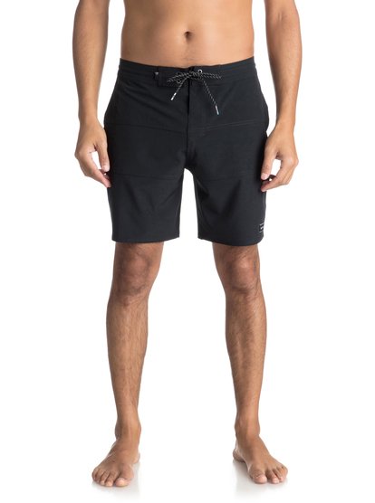 quiksilver, Пляжные шорты Baja 18", BLACK (kvj0) BAJA BEACHSHORT 18 EQYBS03911