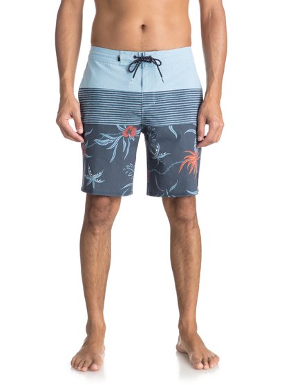 quiksilver, Пляжные шорты Trespasser 19", DUSK BLUE (bhc6) TRESPASSER BEACHSHORT 19 EQYBS03921